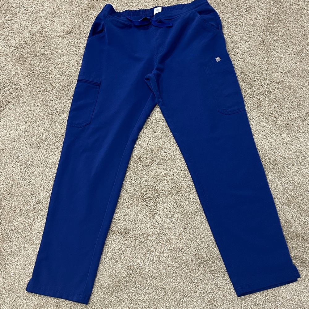 FIGS Yola *Deep Royal Blue* Small scrub pants
